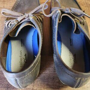Clark's Wallabee Leather Shoes